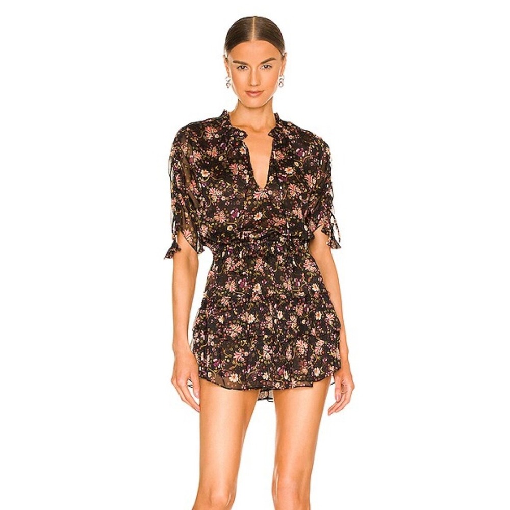 MISA LOS ANGELES Becca Mini Dress in Las Brisas Flora Size Small